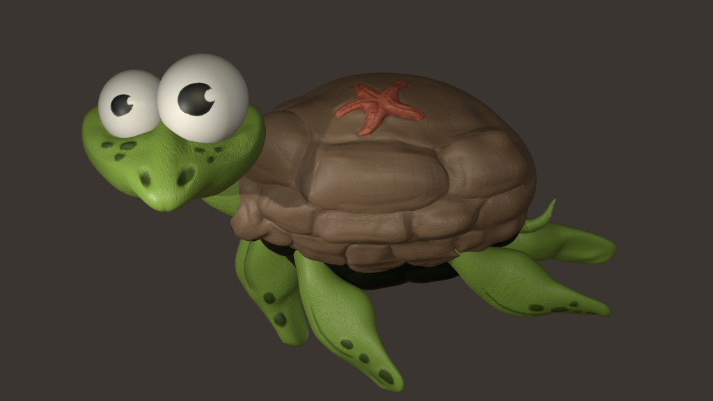 Tortue de Lilou 3D